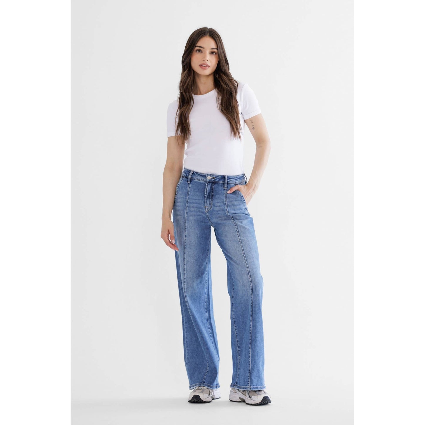High Rise Wide Leg