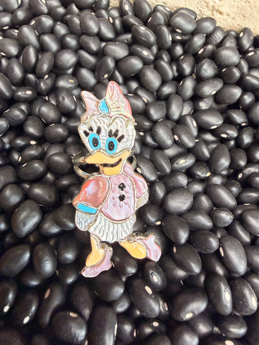 Daisy Duck Inlay Ring