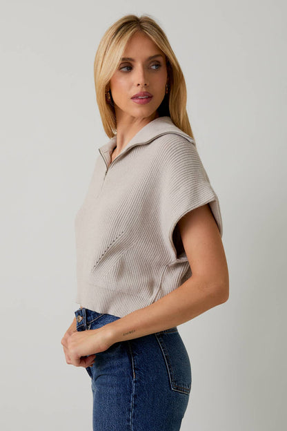 The Sandstone Knit Top 🤎
