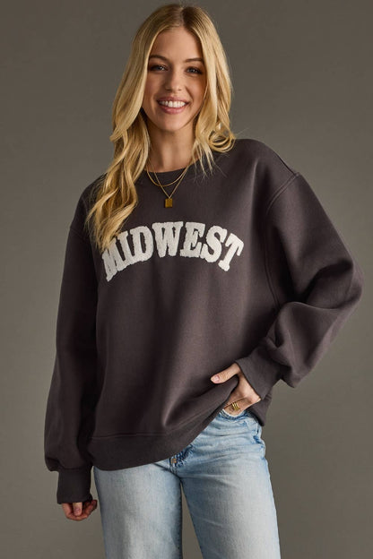 Dk. Gray & White Midwest Sweatshirt