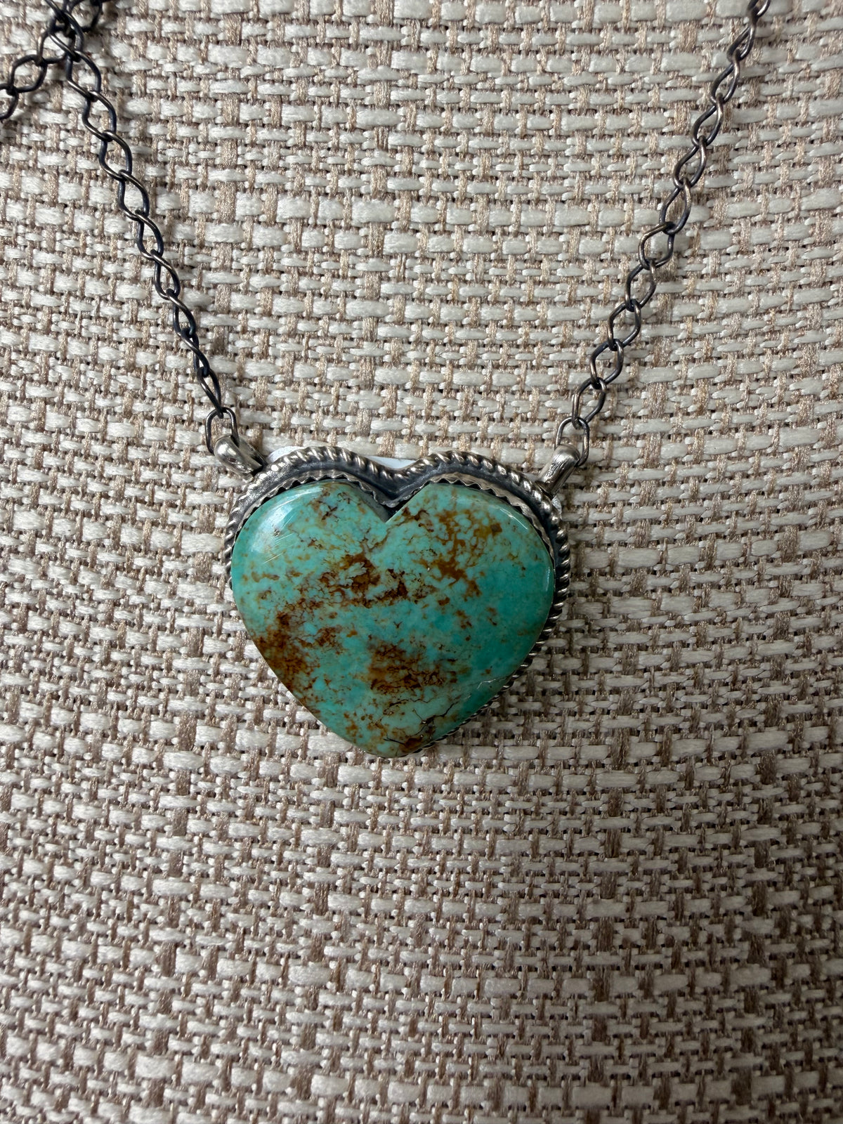 Royston Turquoise Heart Necklace