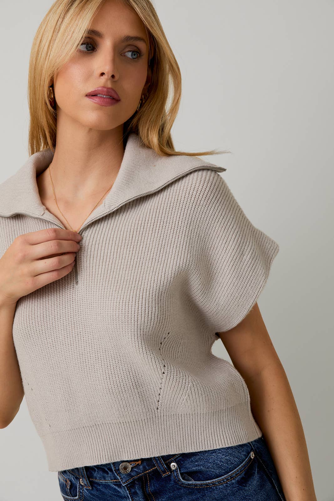 The Sandstone Knit Top 🤎