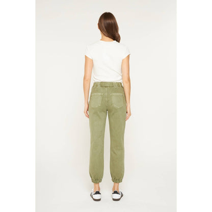Olive HIGH RISE JOGGER