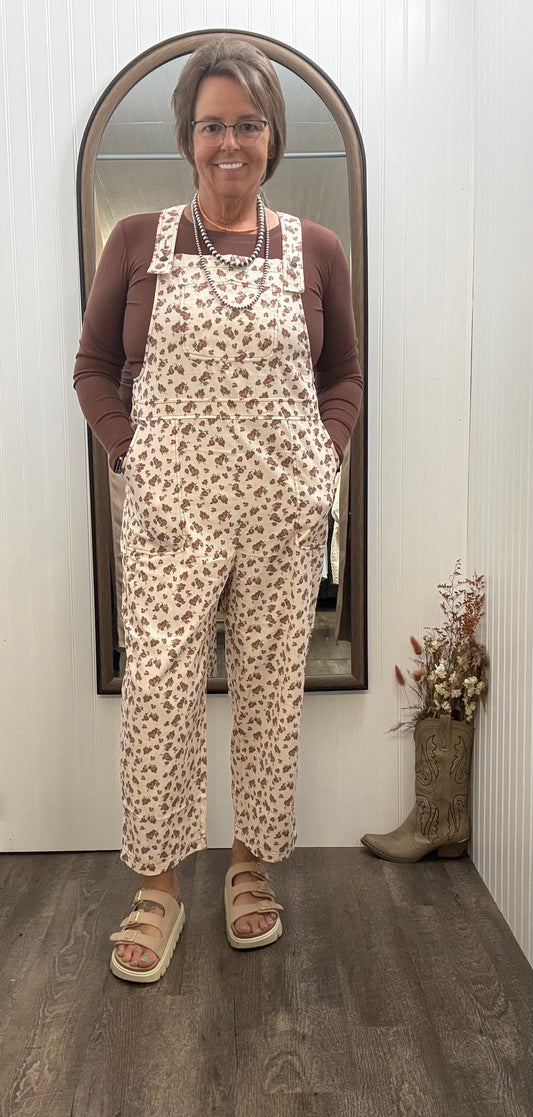 Autumn Bloom Overalls