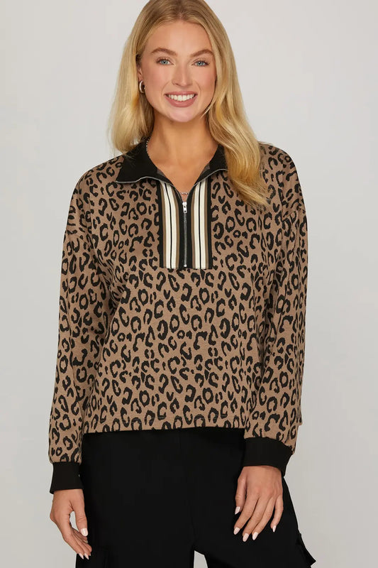The Wild Streak Quarter Zip 🐆