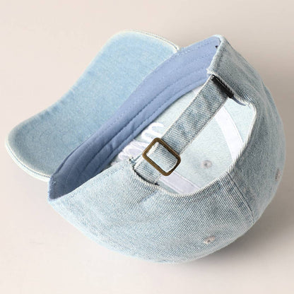Mini Text Embroidery Cap