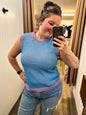 Bubble Gum Sleeveless Top