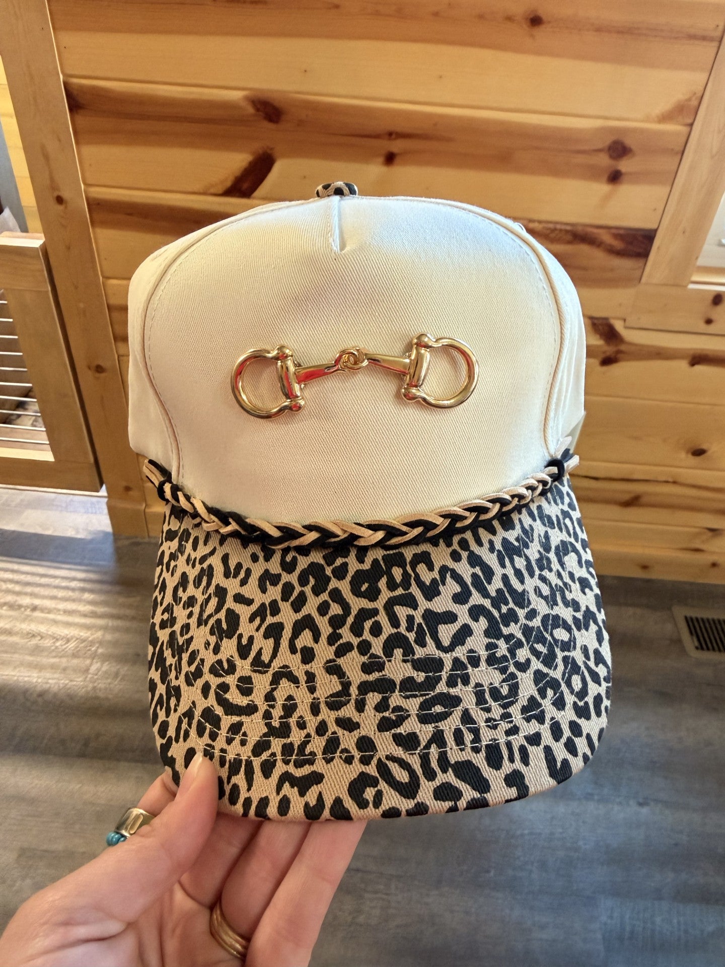 The Gilded Bit Leopard Hat