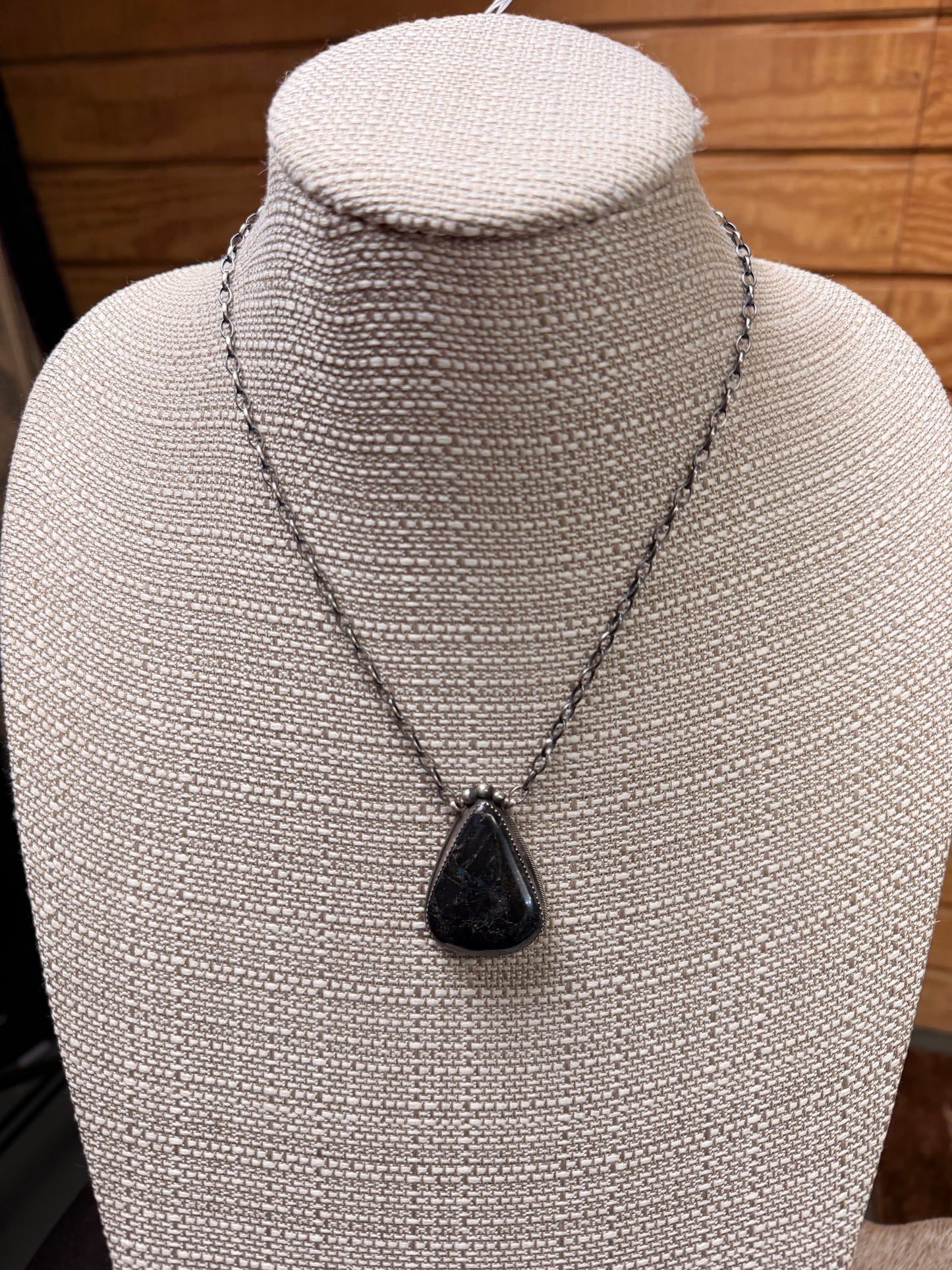 Bluemoon Turquoise Slab Necklace