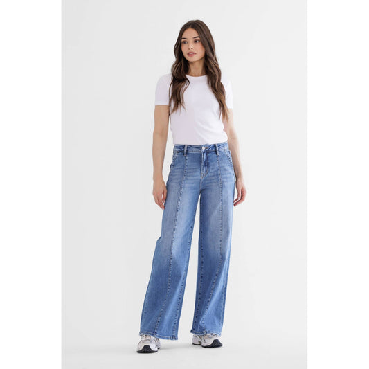 High Rise Wide Leg