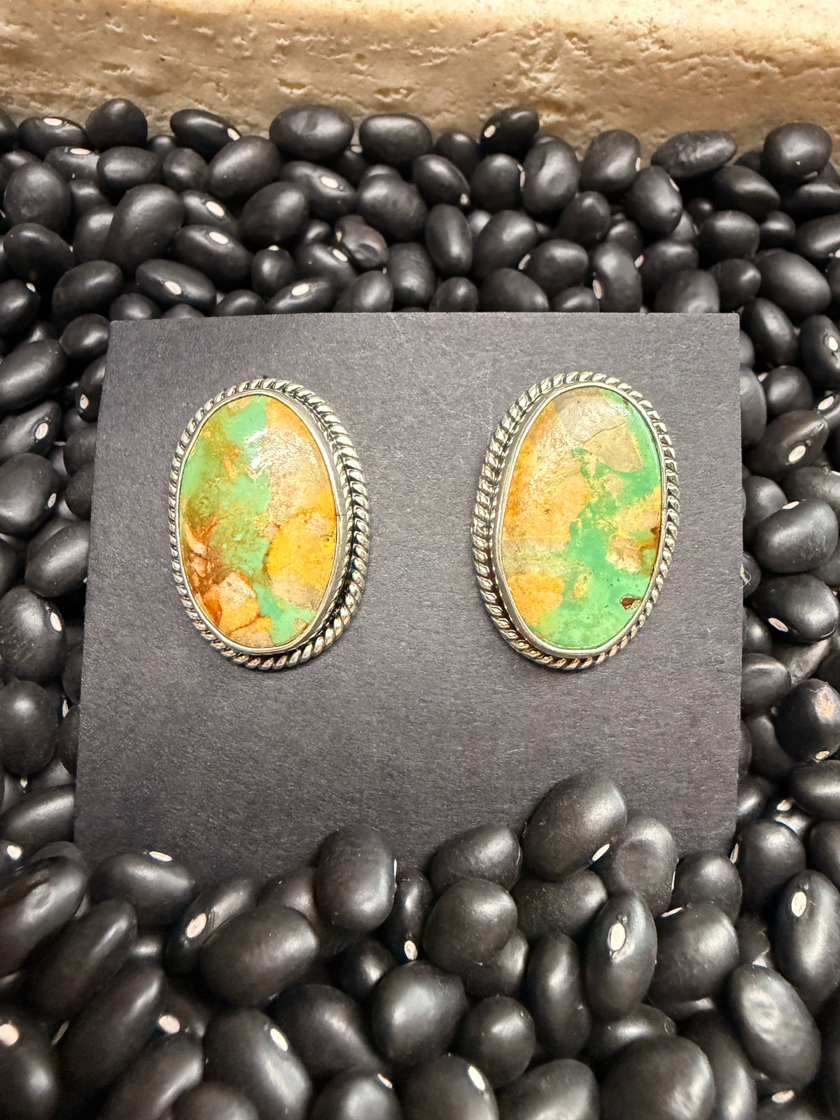 B. Begay Royston Stud Earrings