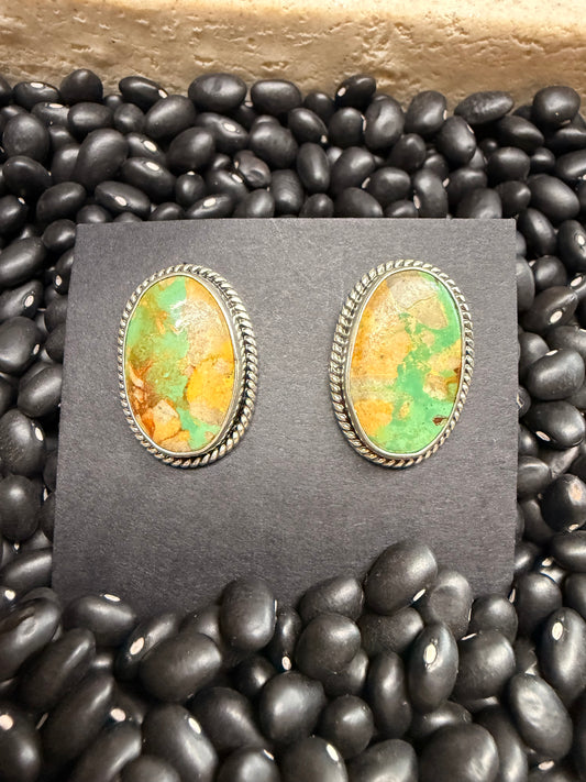 B. Begay Royston Stud Earrings