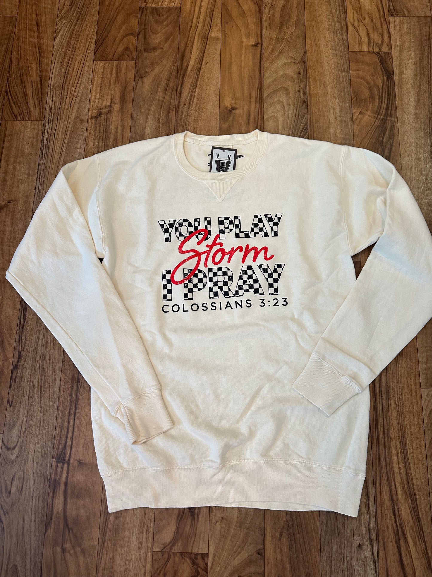 Storm Checker Sweatshirt