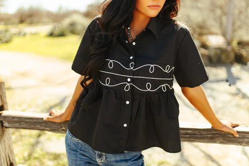 The Whimsy Western Top