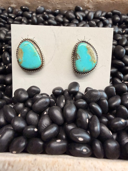 Donavan Nez Slab Stud Earrings