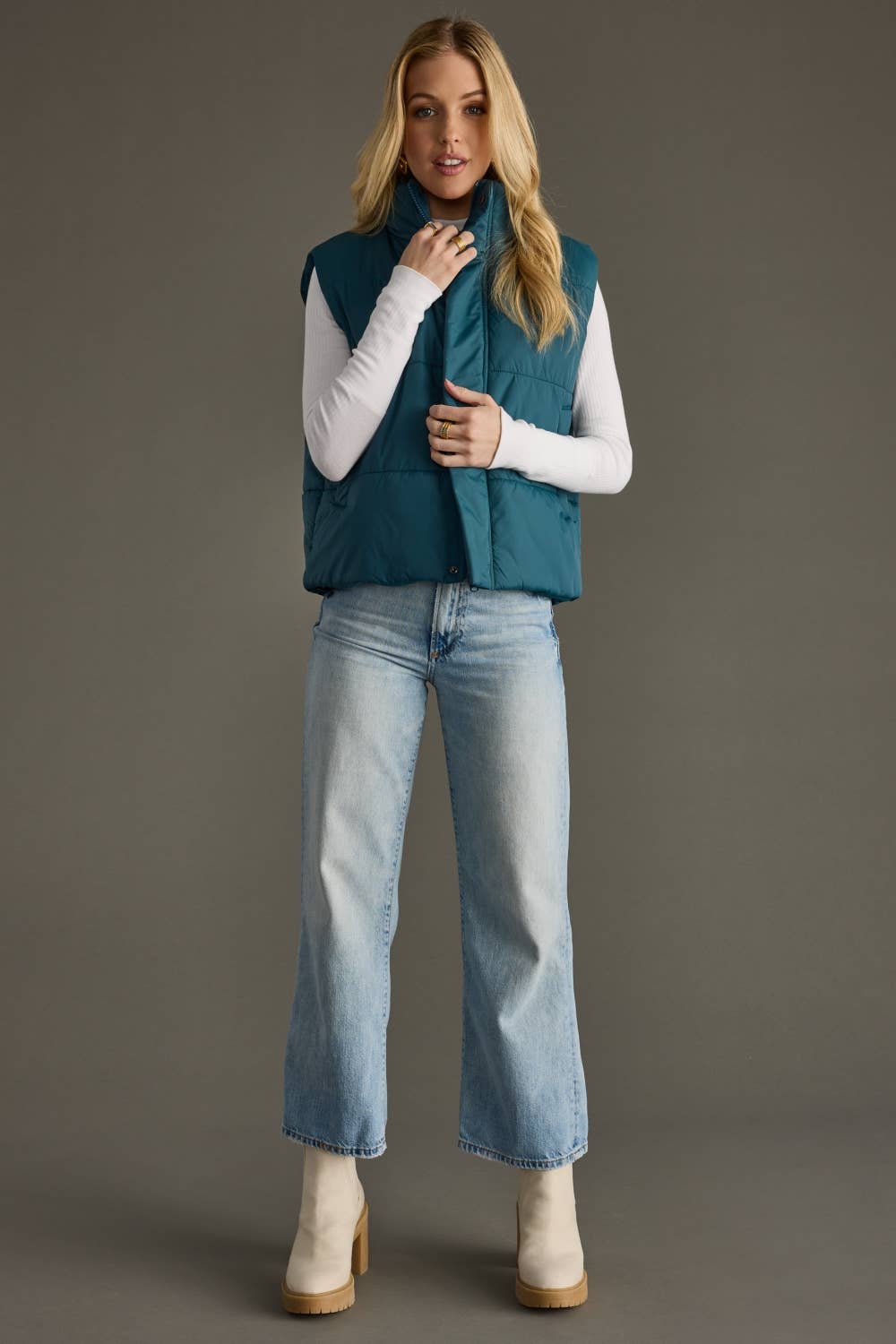 Dark Teal Vest