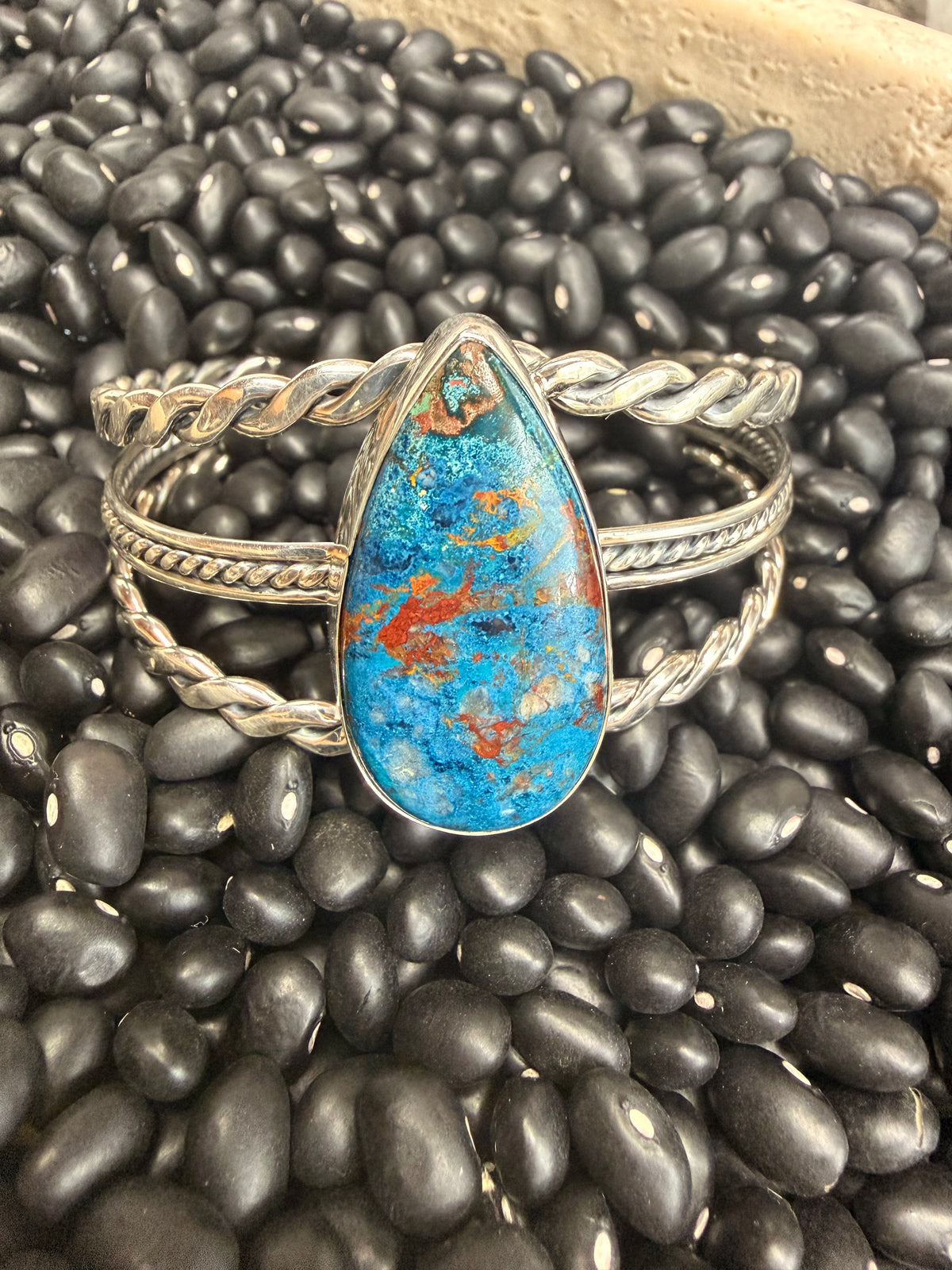 Sonoran Sunrise Sterling Silver Cuff Bracelet