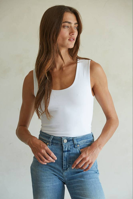 Double Layered Seamless Top (4 Colors)