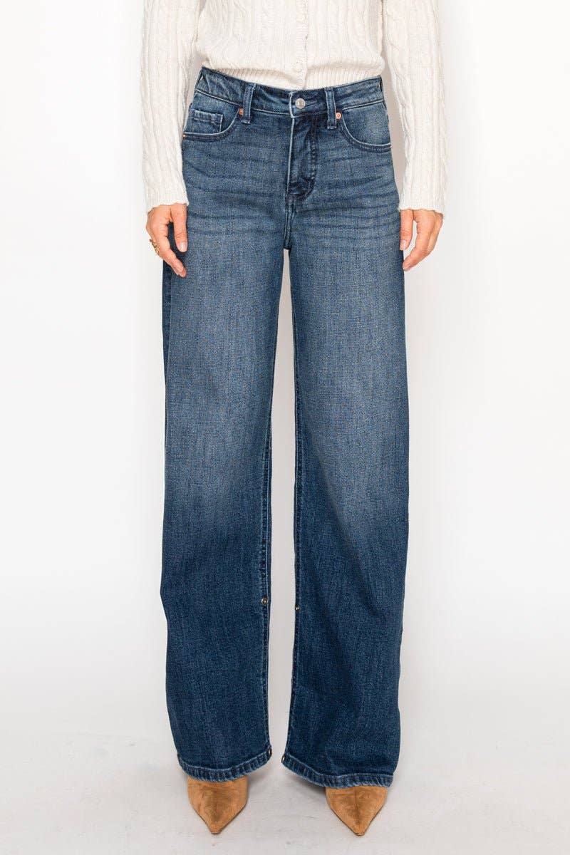 Artemis Vintage INSEAM TRANFORM TUMMY CONTROL HIGH RISE A-WIDE JEANS