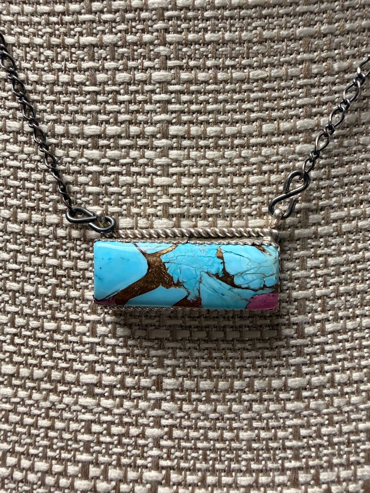 Cotton Candy Bar Necklace