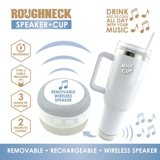 Insulated Cup with Bluetooth Speaker 40 oz