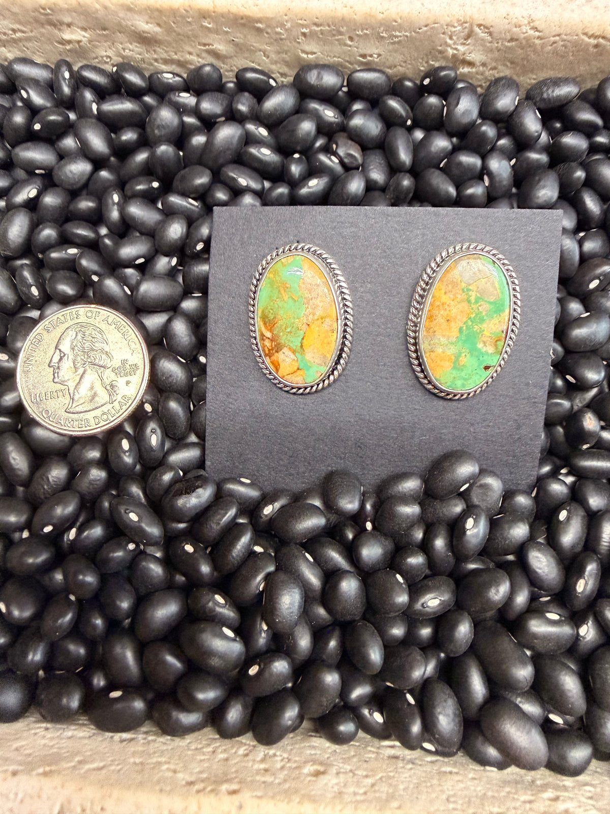 B. Begay Royston Stud Earrings