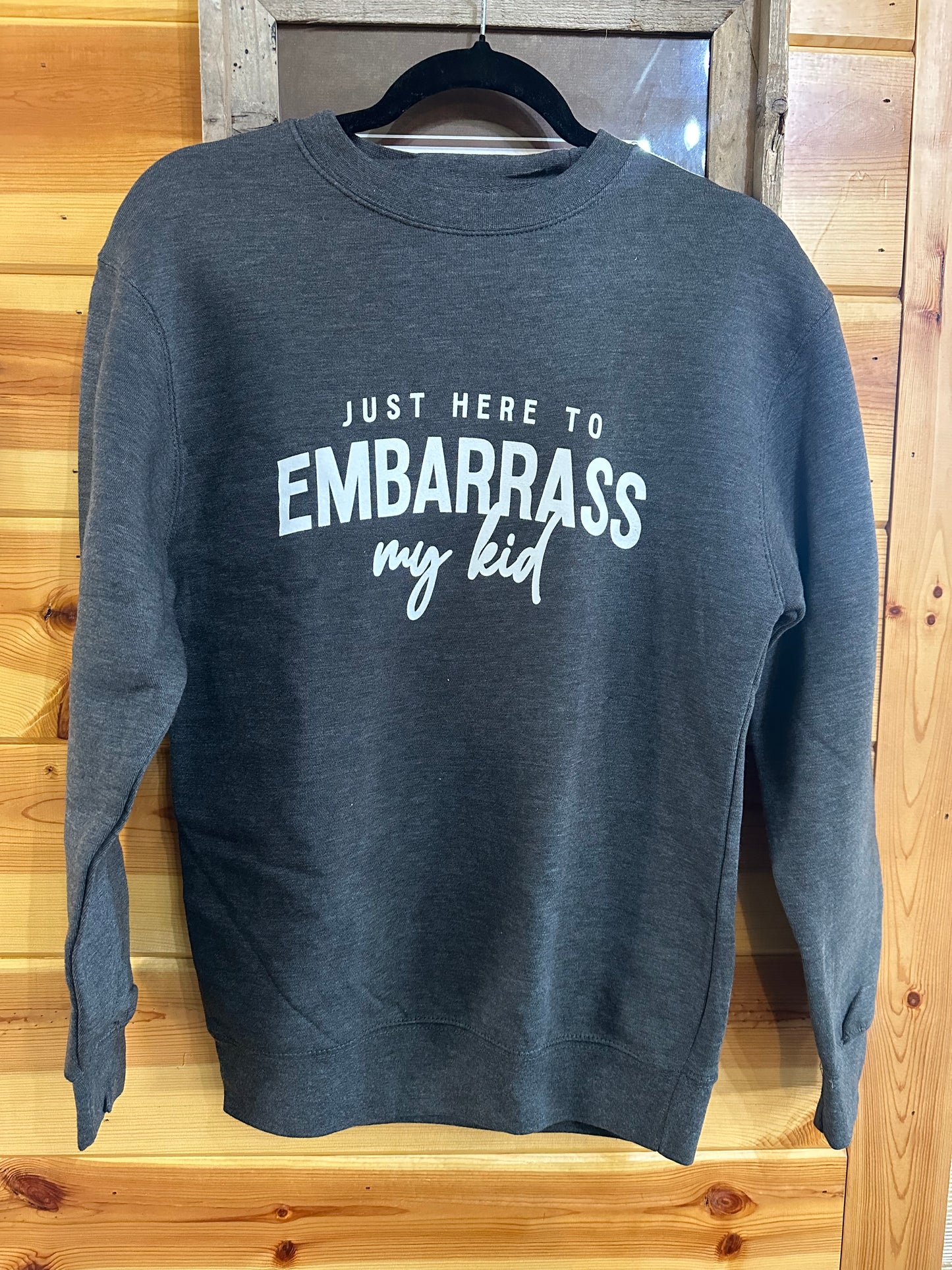 Just Here to Embarrass My Kid