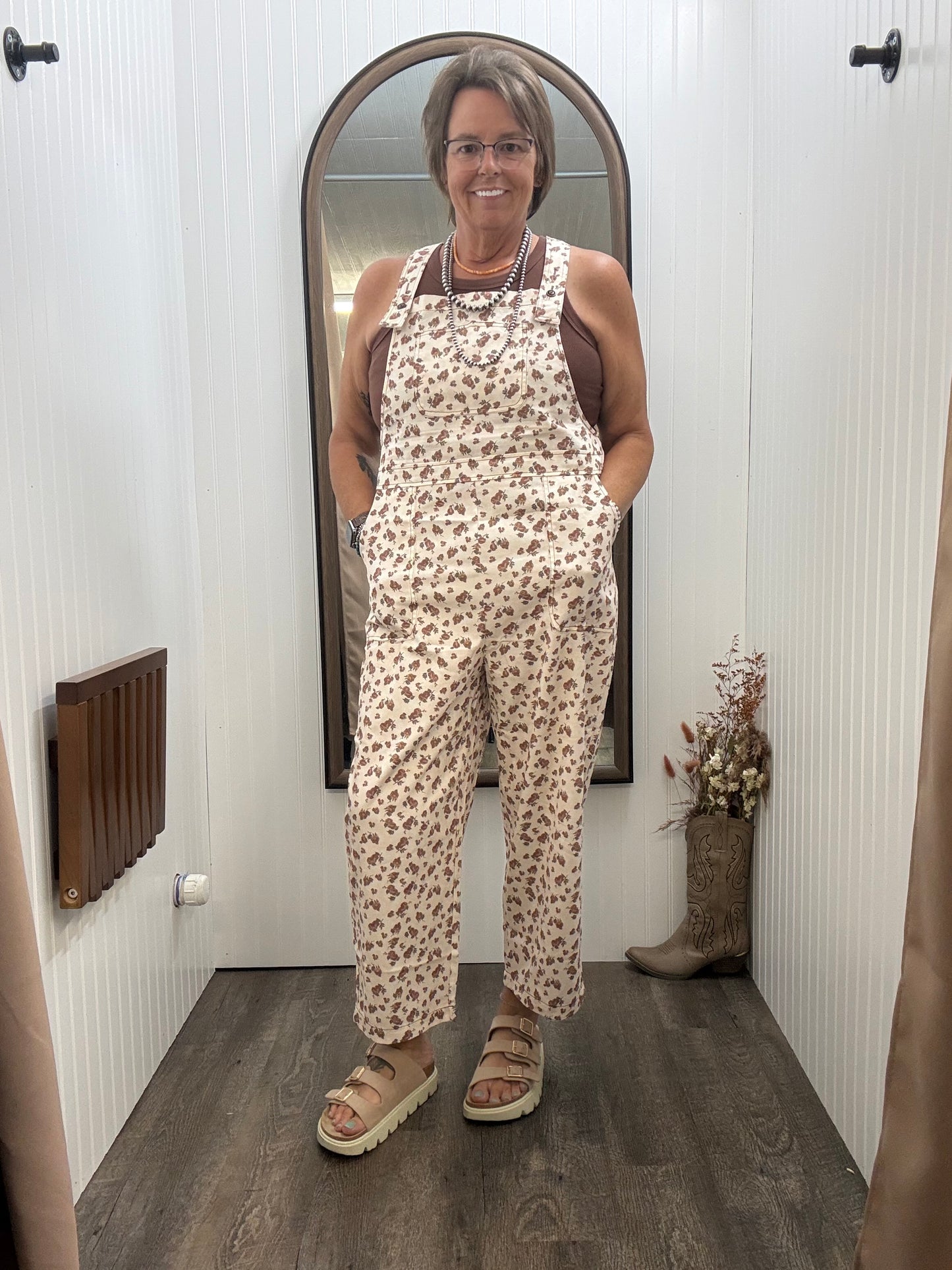 Autumn Bloom Overalls