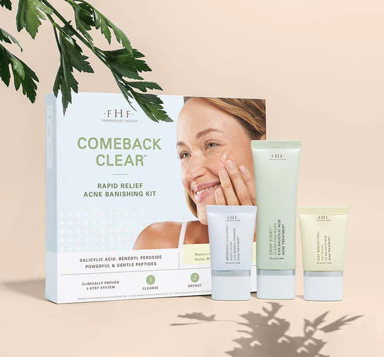 Comeback Clear® Rapid Relief Acne Kit