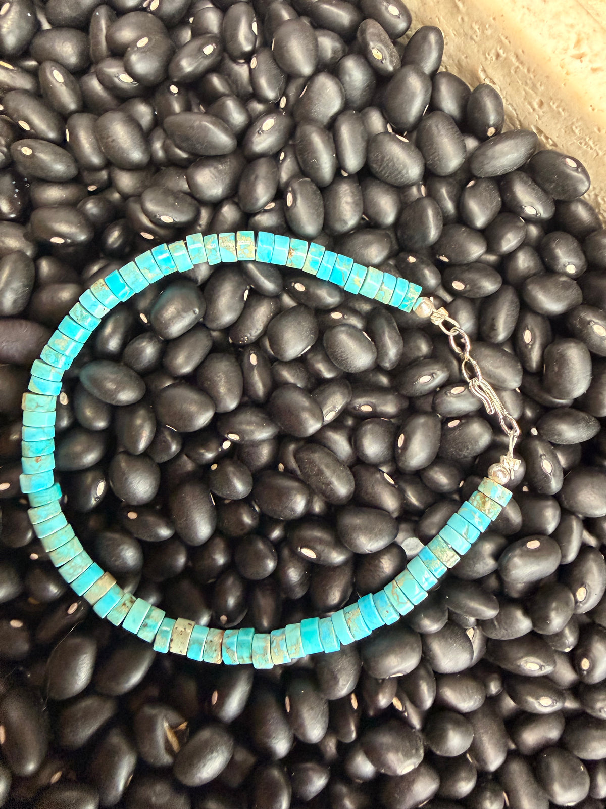 Turquoise Heishi Bracelet