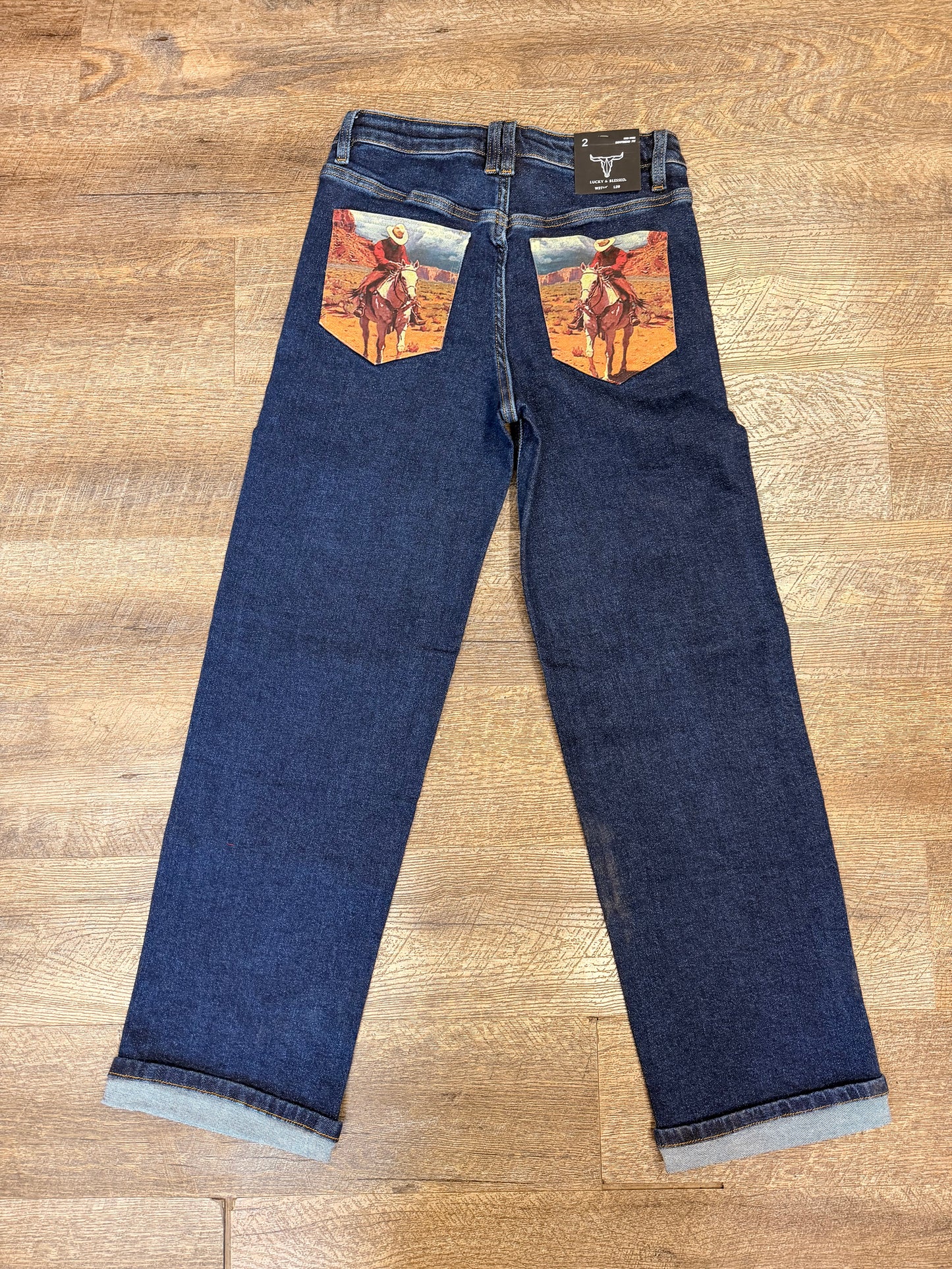 L&B Wild West Mid Rise Jeans