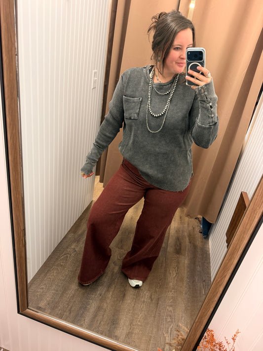 Judy Blue HW Retro Wide Leg