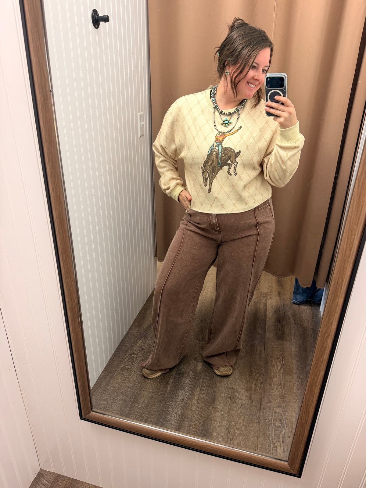 Outlaw Brown Flares