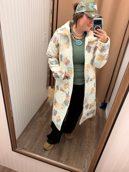 Patch Work Pastel Duster