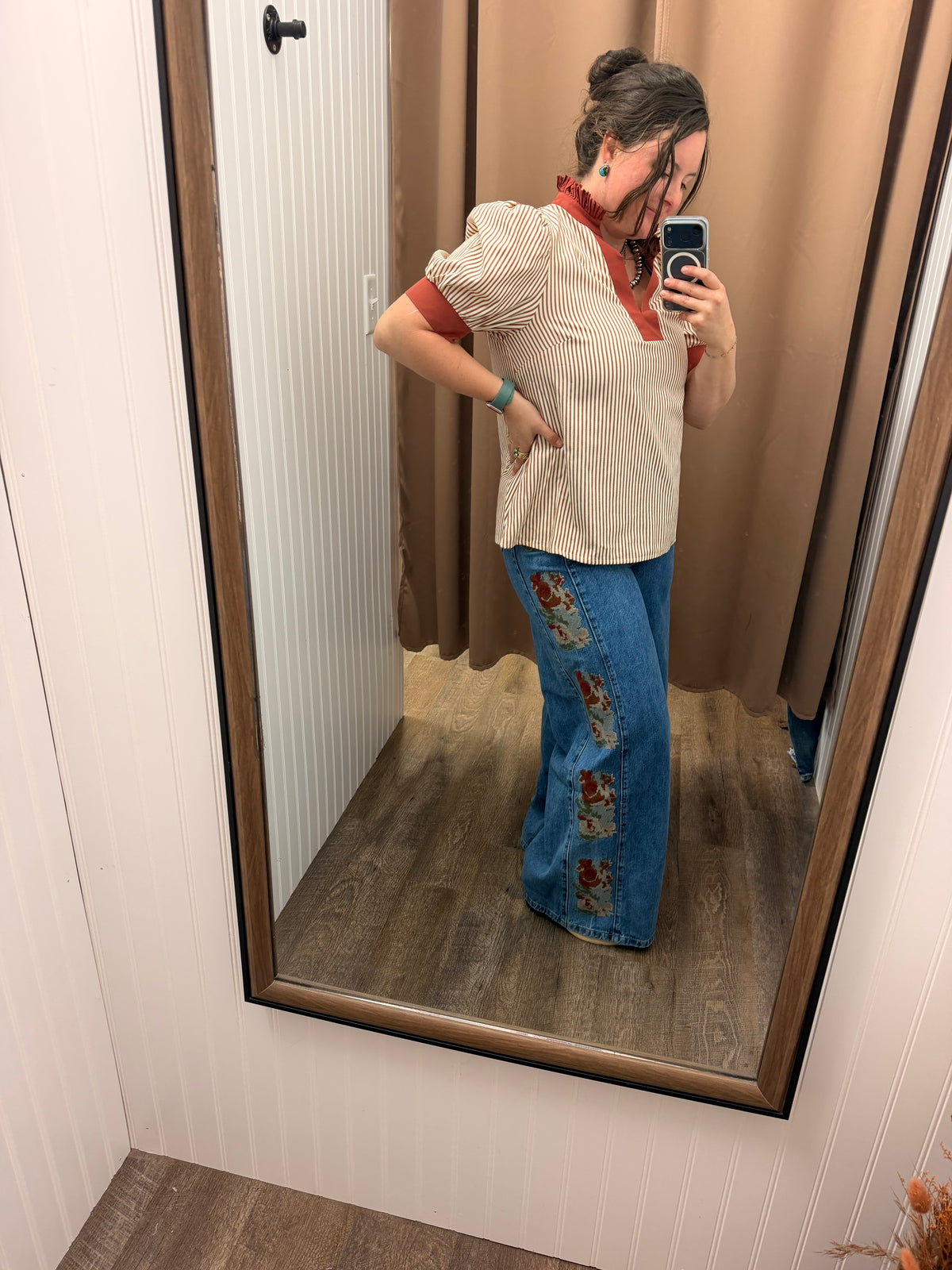 Wildflower Lane Wide Leg Jeans 🌸