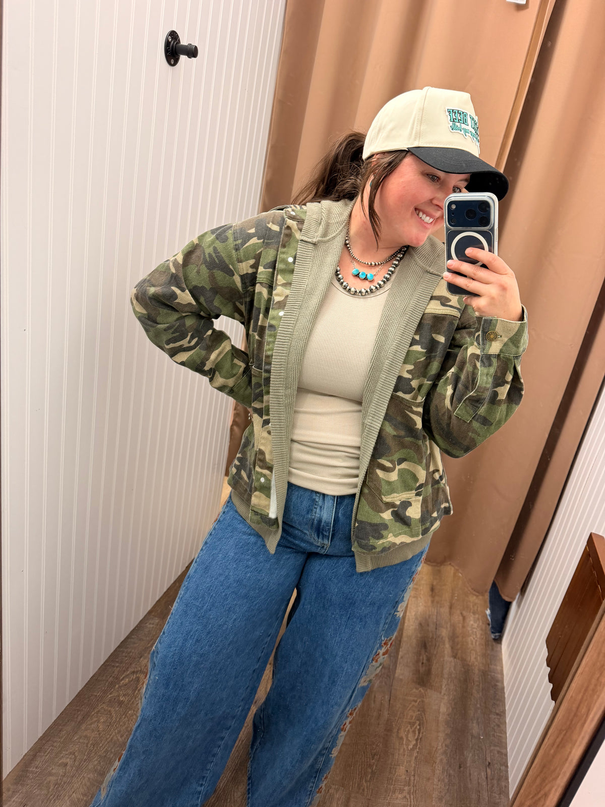 Off the Grid Camo Shacket 🌿