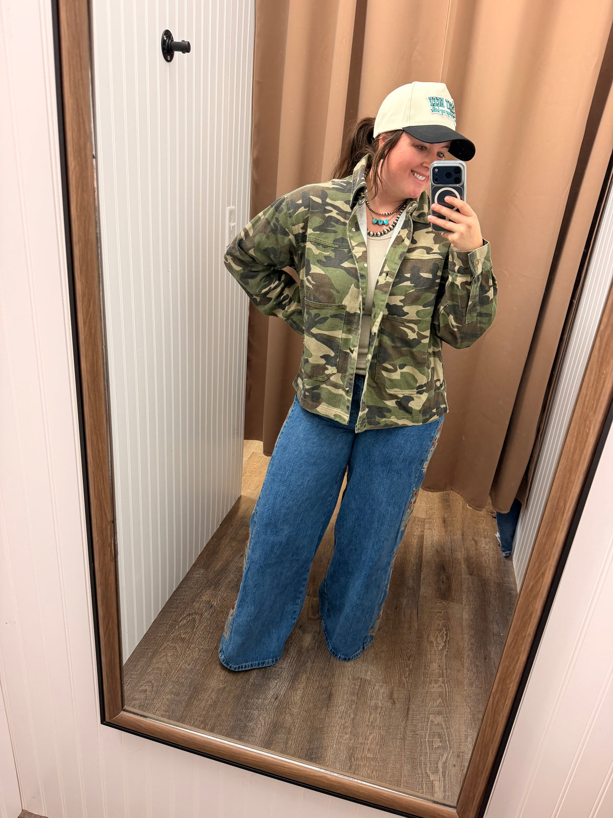 Off the Grid Camo Shacket 🌿