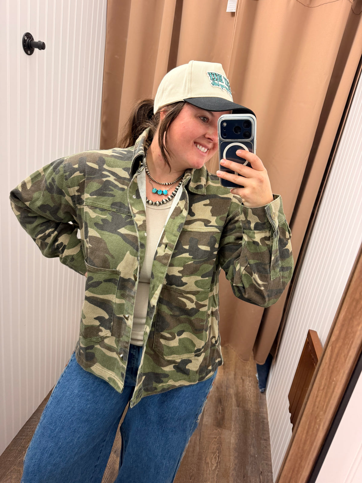 Off the Grid Camo Shacket 🌿