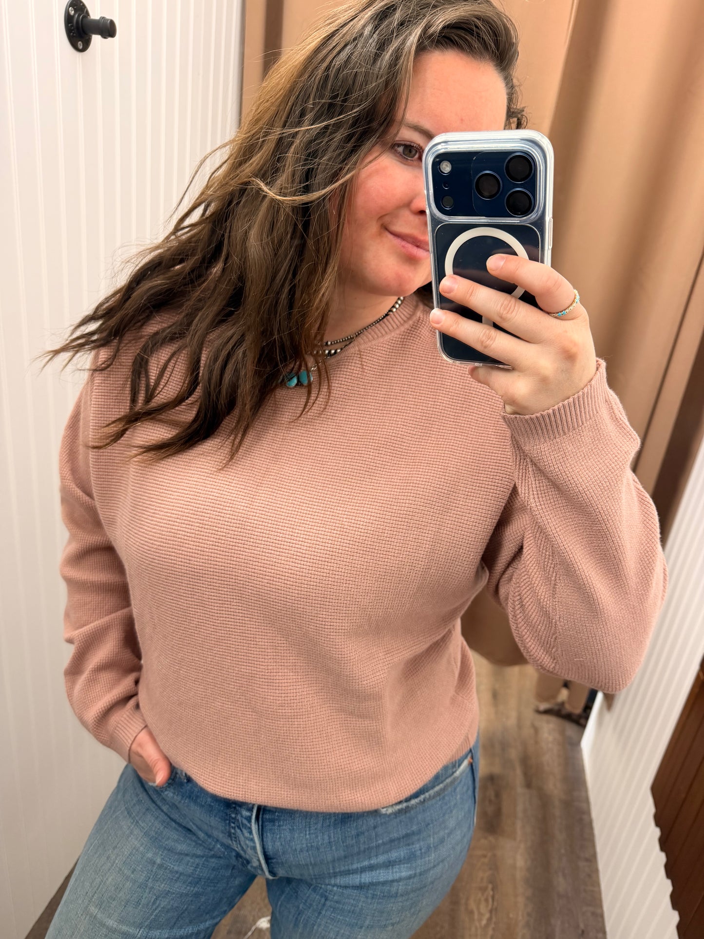The Blush Haven Sweater 🌸