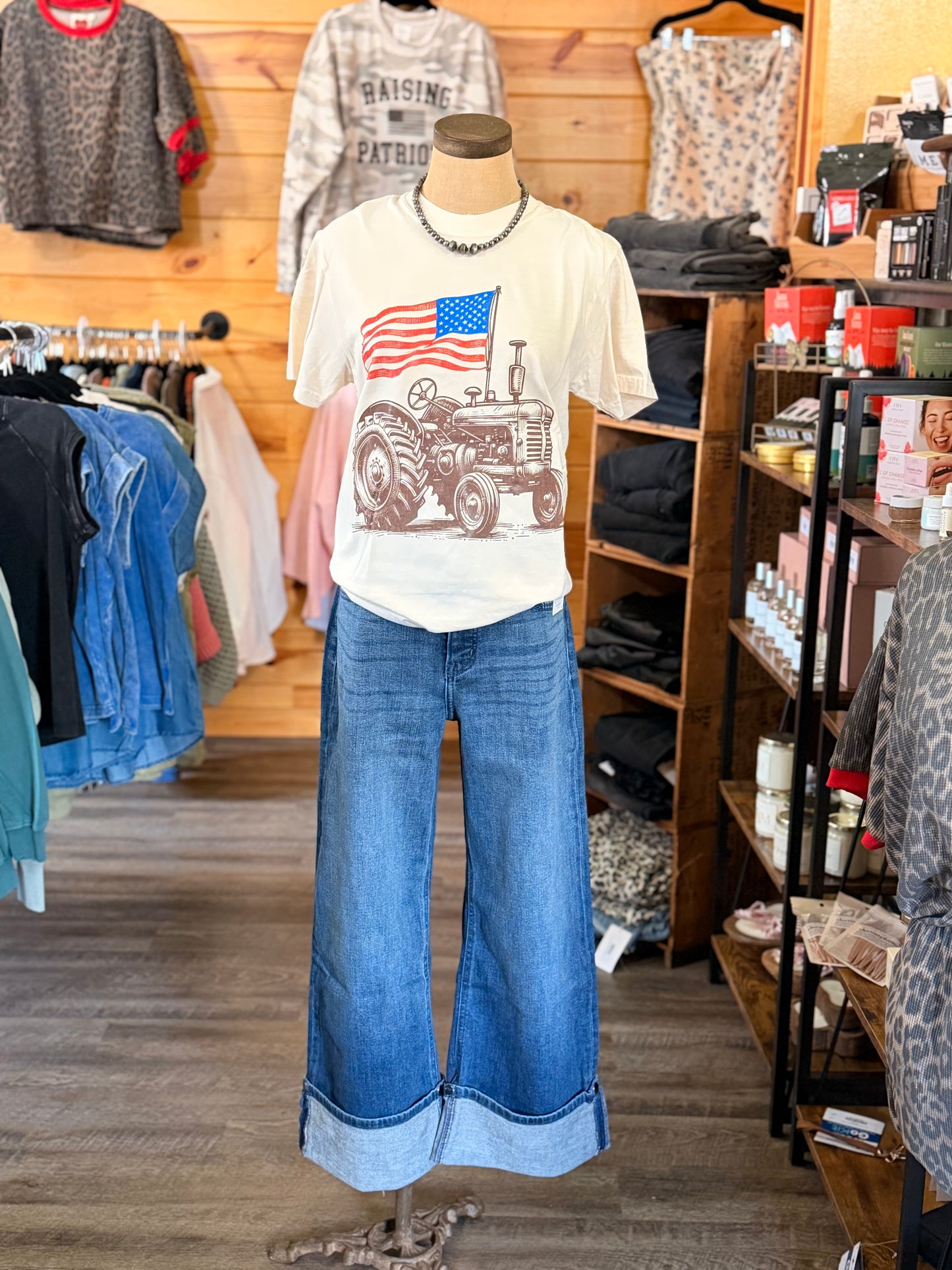 Tractor Ivory Graphic Tee