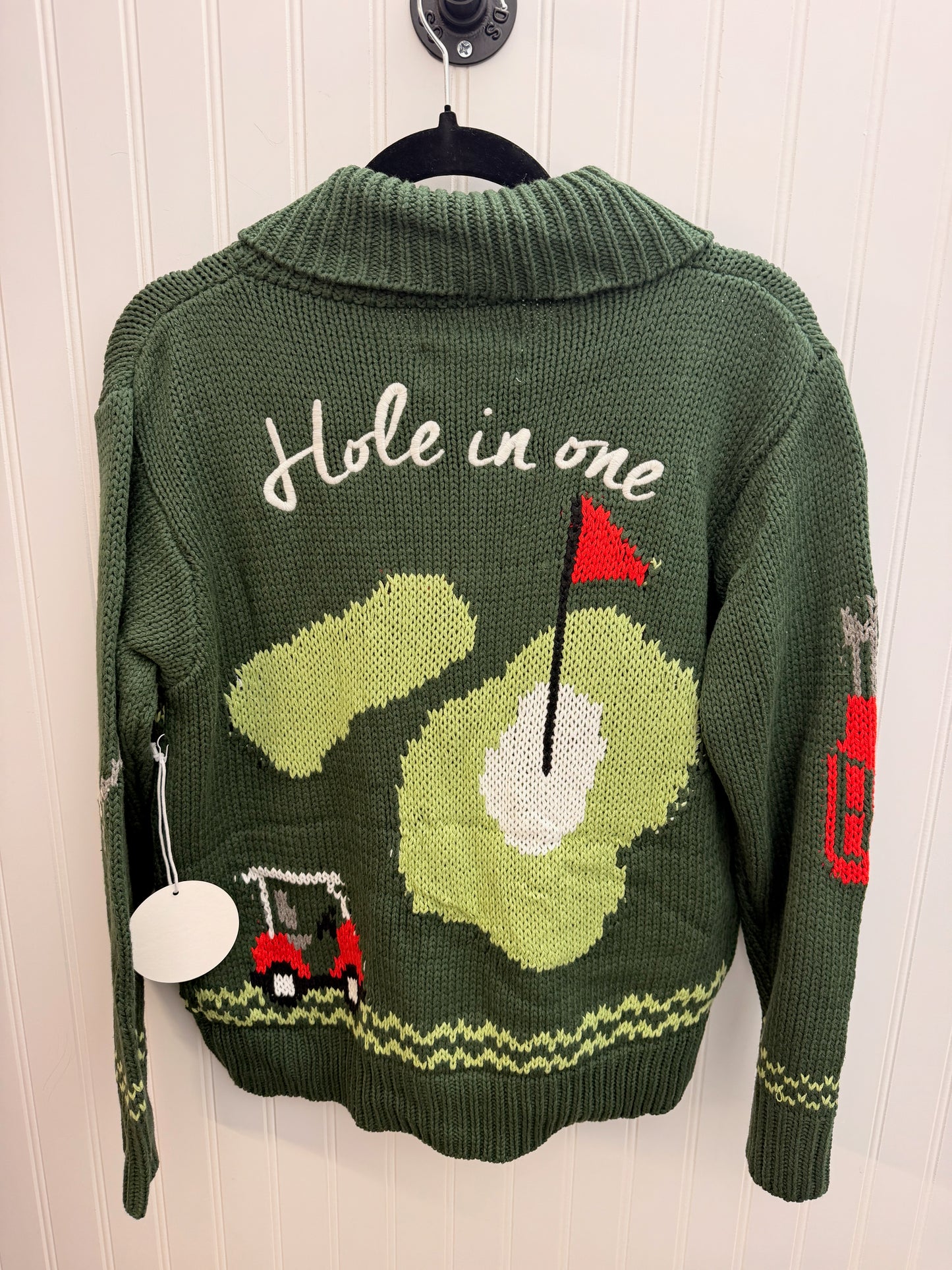 Hole in One Golf Cardigan