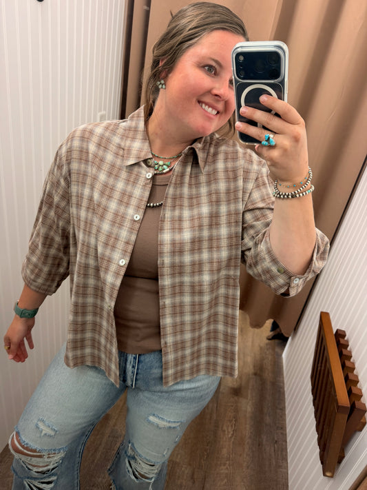Coffee Run Plaid