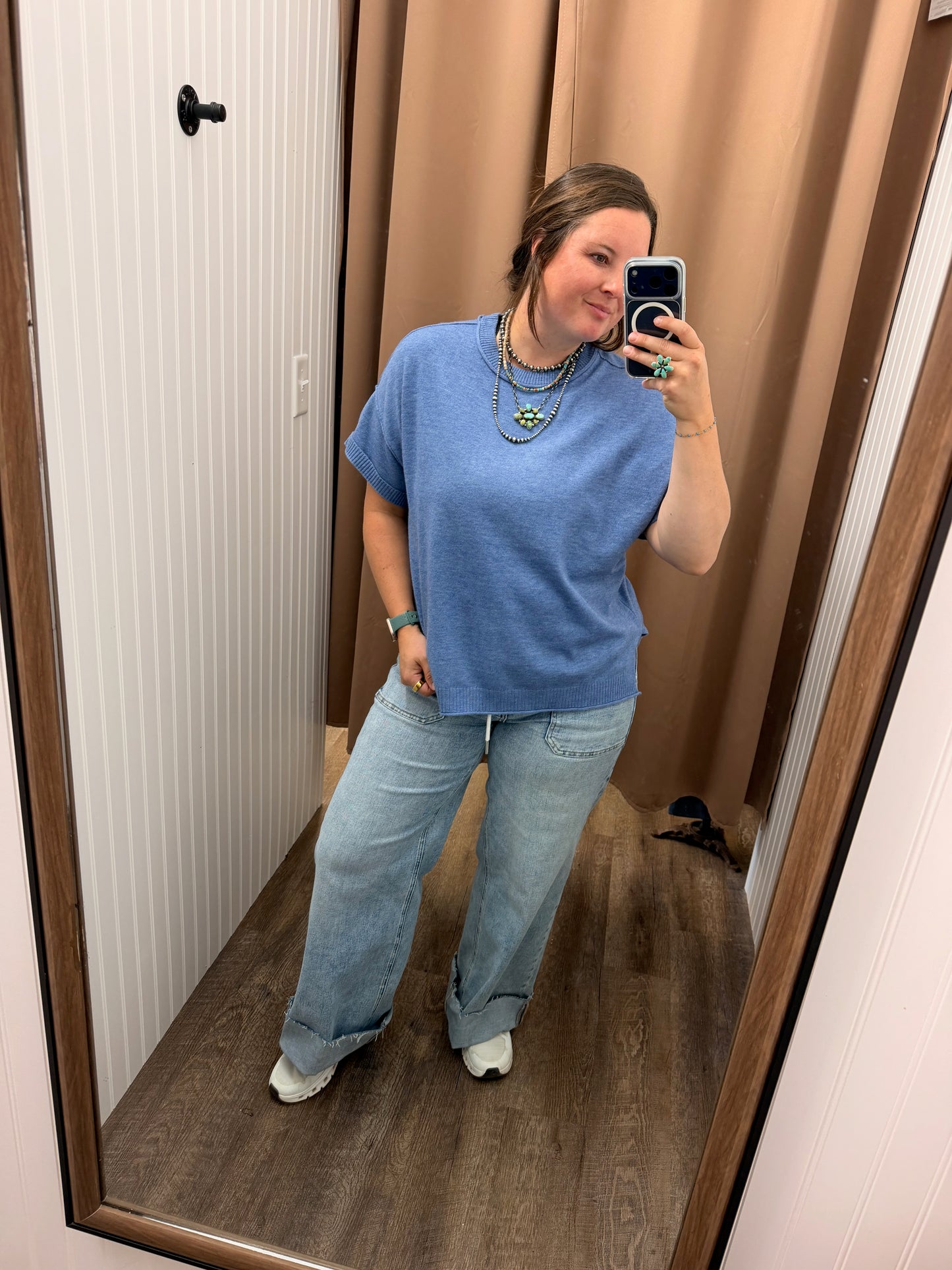 The Coastal Knit Tee 💙