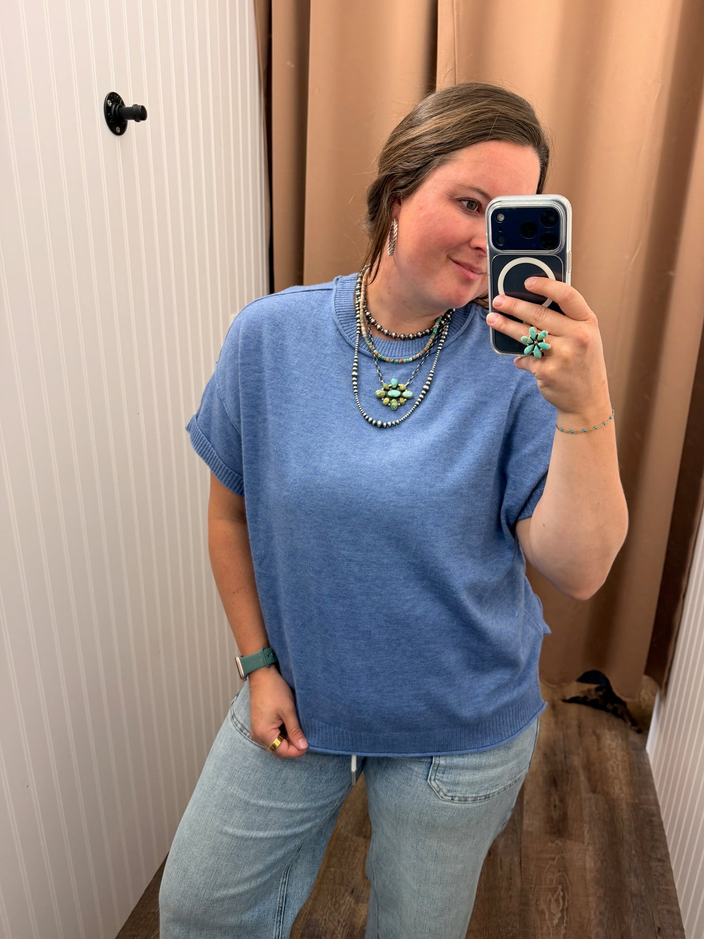 The Coastal Knit Tee 💙