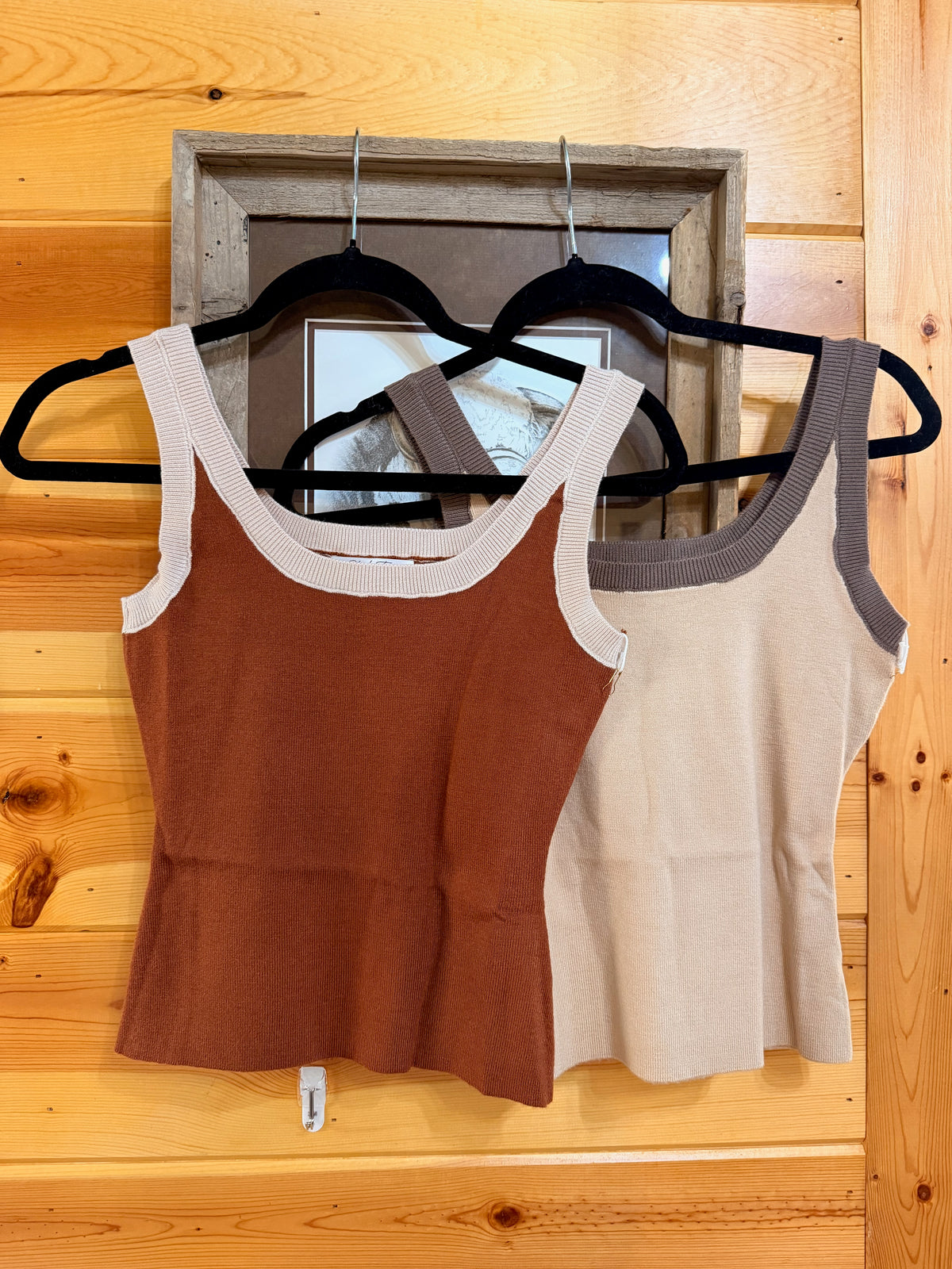 Autumn Contrast Tank (2 Colors)