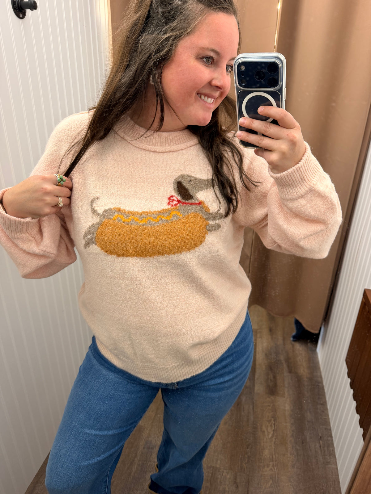 Hot Dog Sweater