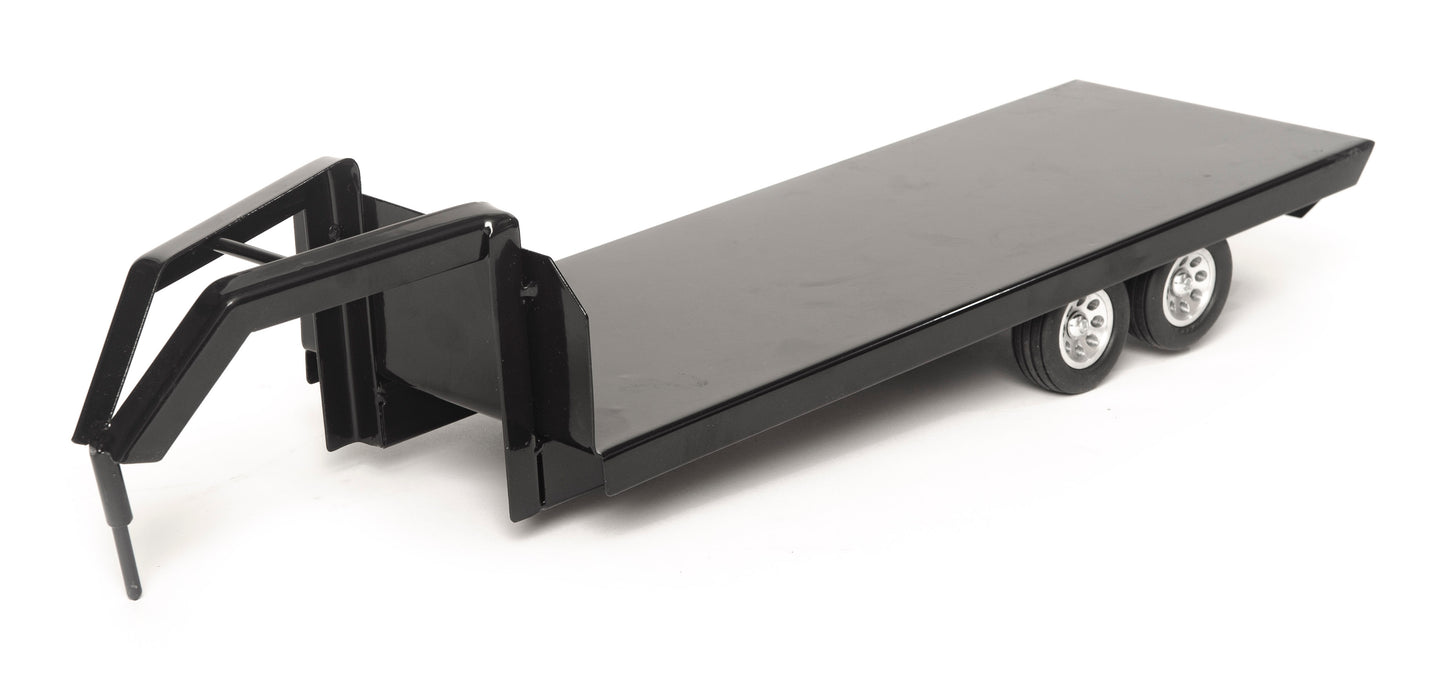 Gooseneck Flatbed Trailer Black- PRE ORDER
