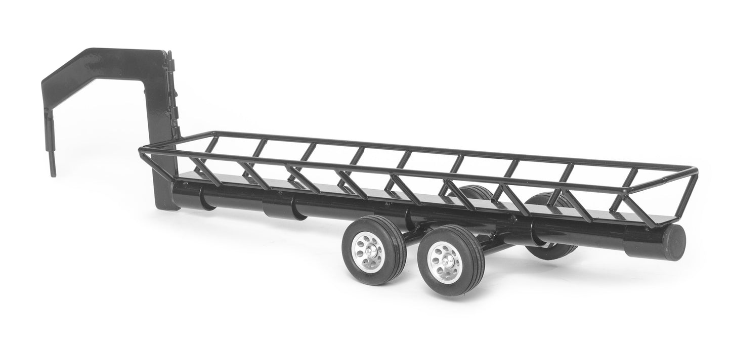 Gooseneck Hay Dump Trailer Black- PRE ORDER