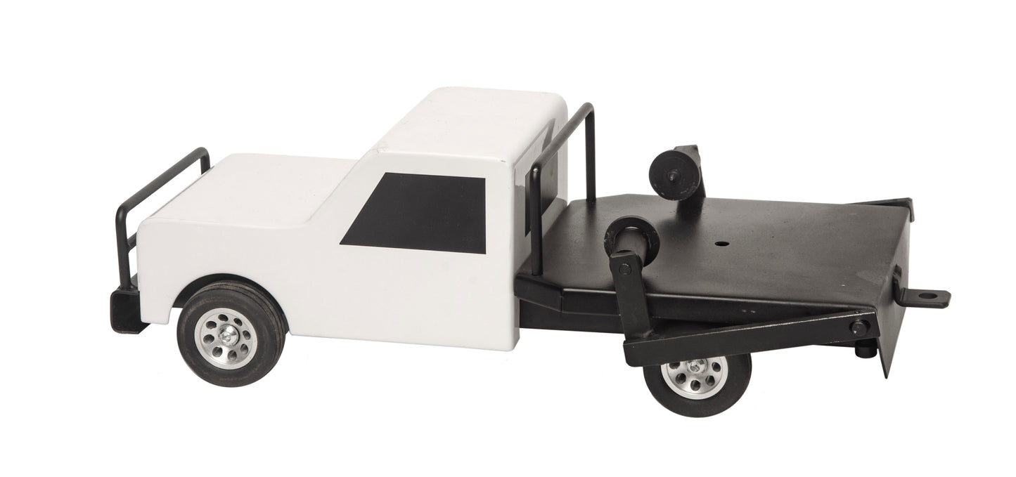 Flatbed Hay Truck Black/White- PRE ORDER