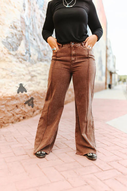Outlaw Brown Flares